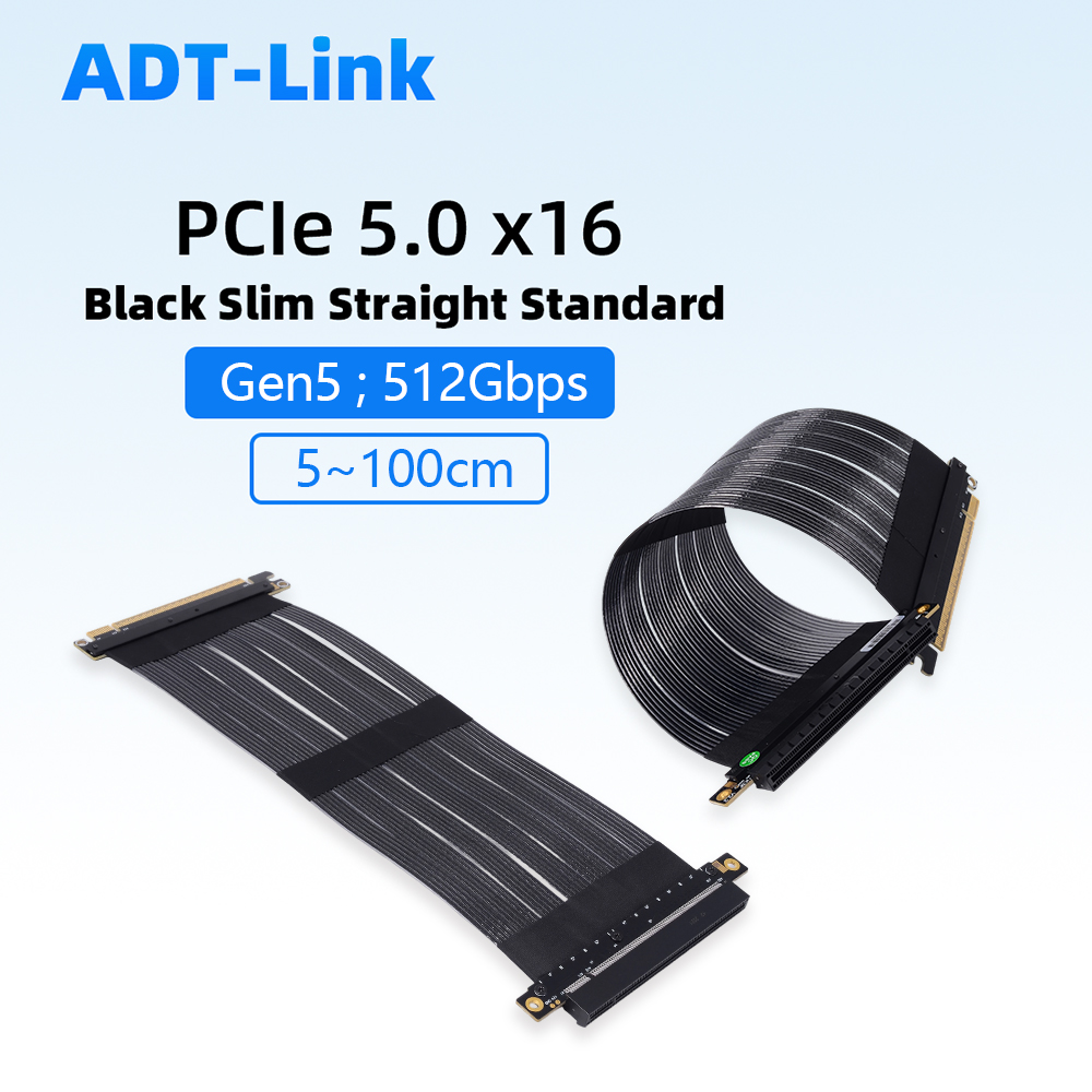 Pcie 5.0 Gpu Riser Cable - ADT-Link PCIe 5.0 X16 Grafische Kaart