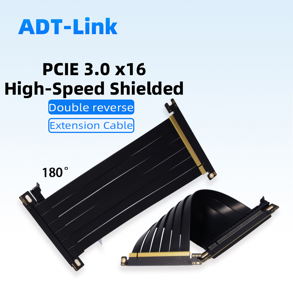 Pcie 5.0 Gpu Riser Cable - PCIE 3.0 X16 Riser Kabel Dubbele