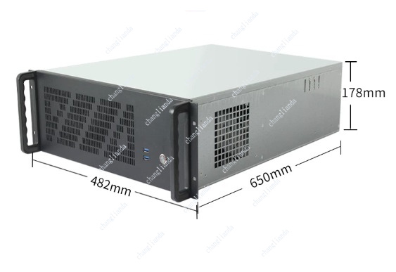 Server Gpu Chassis 4U - 4U AI-computerserverchassis, multi-GPU grafische kaart ondersteunt