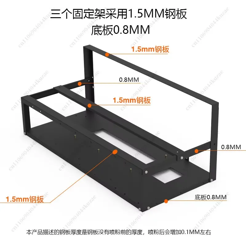 voor 6/8 GPU Open Air Mining R - Gpu Mining Rig Frame 8 Gpu recensie en prijs