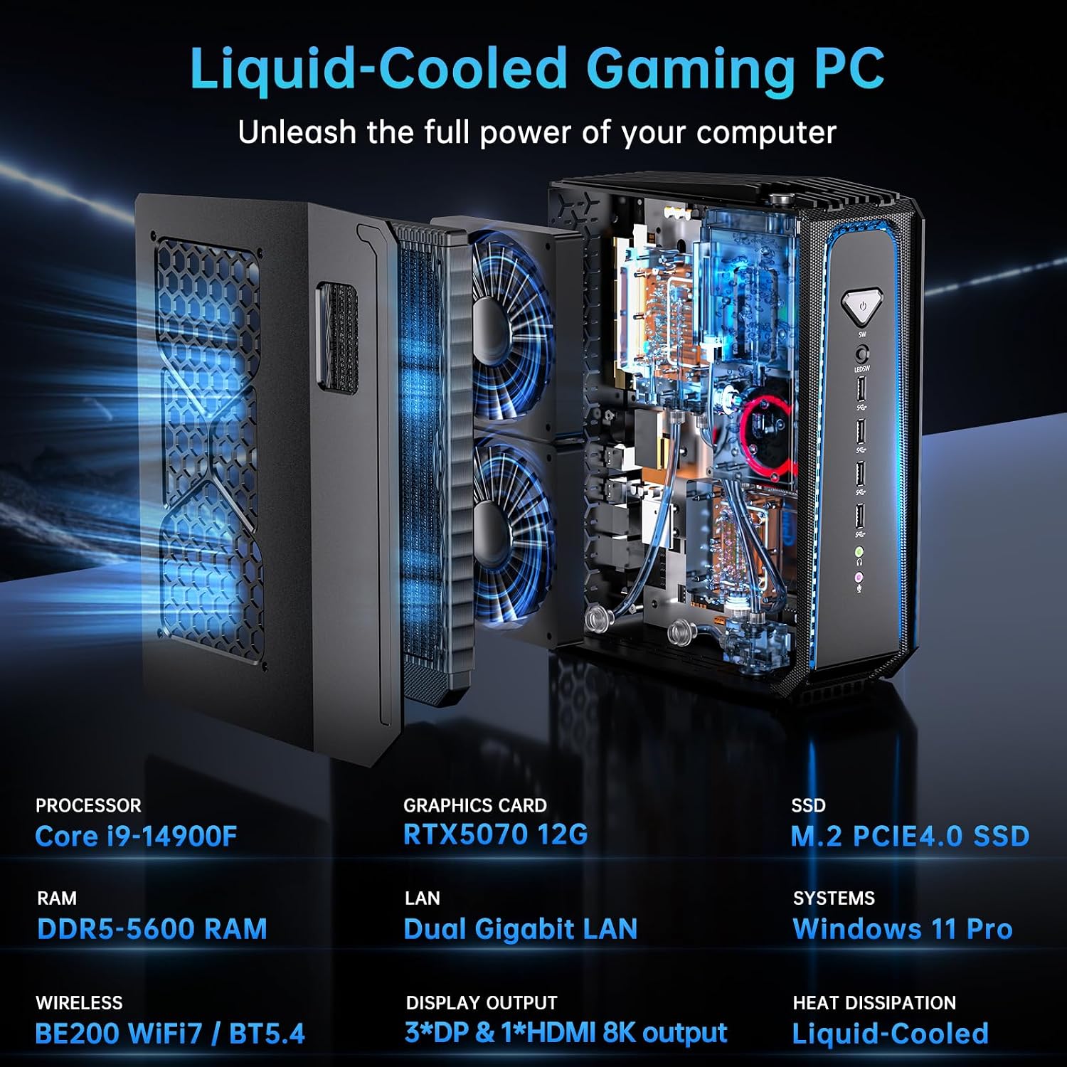 Msecore Vloeistofgekoelde Mini - Desktop Gaming Gpu 32Gb recensie en prijs