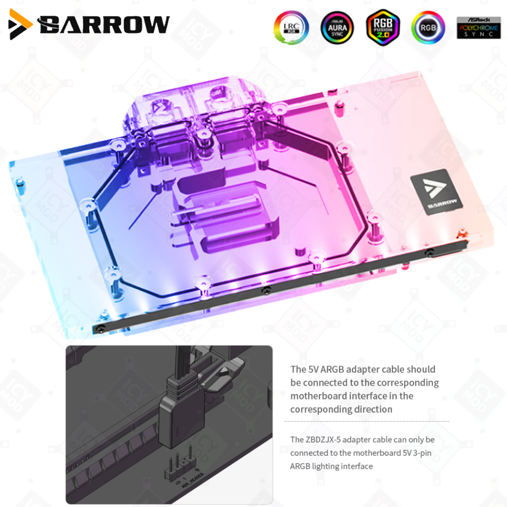 Barrow GPU Waterkoelerblok Gig - Rtx 4090 Water Block recensie en prijs