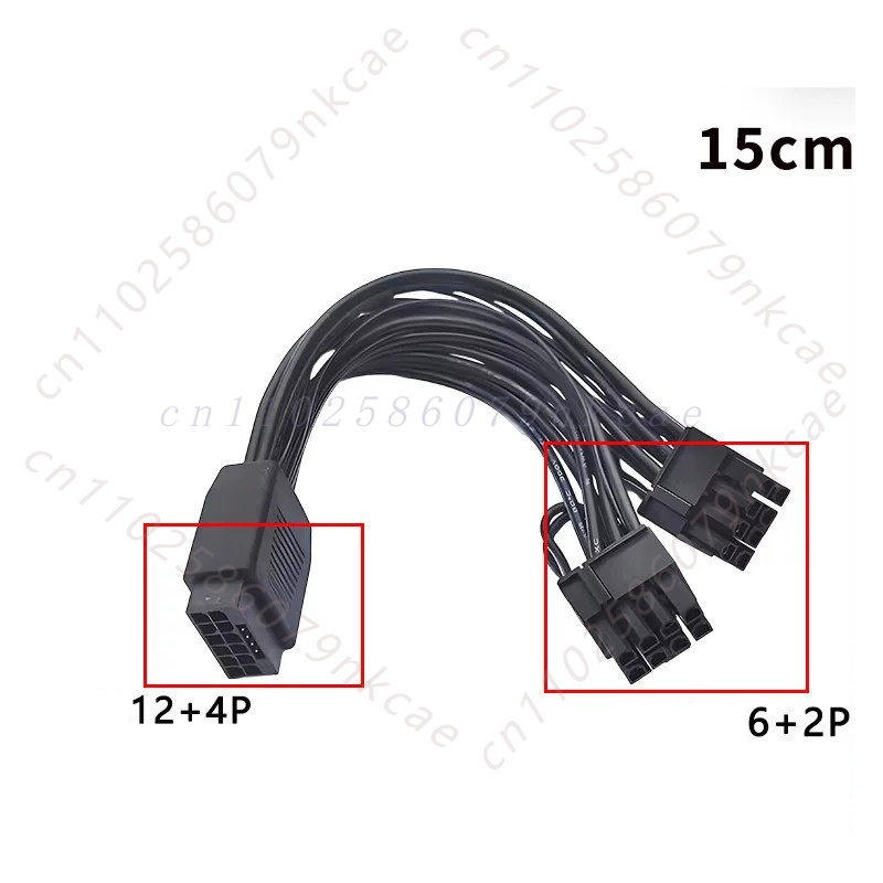 12VHPWR 16-pins vrouwelijk naa - Dual 8Pin To 16Pin 12Vhpwr Cable recensie en prijs