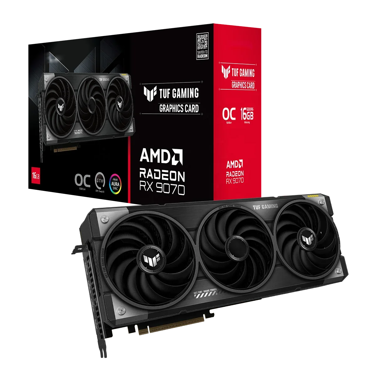2025 TUF Gaming Radeon RX 9070 - Rx 9070 16Gb recensie en prijs