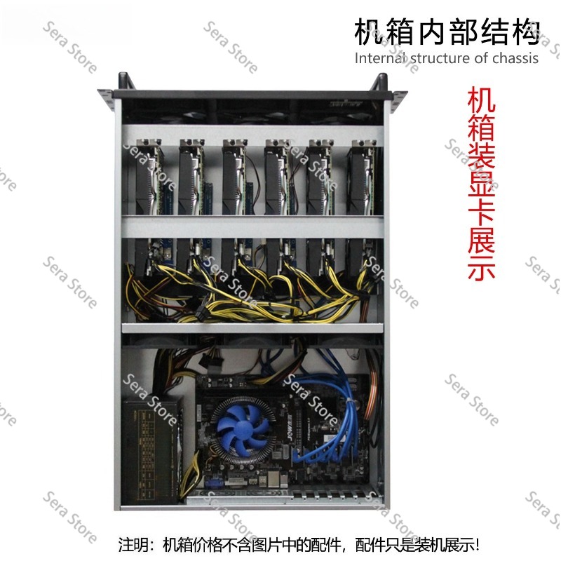 4U Multi-Grafische Kaart Chass - Server Gpu Chassis 4U recensie en prijs